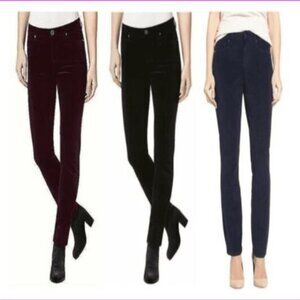 Buffalo Women's Icon Slim Sculpt Cord Skinny Pants Stretch (14/34, Burgundy/Red)